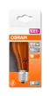OSRAM Star LED dekor izzó, körte forma, átlátszó búra, E27 foglalat, 2,5W, 160lm