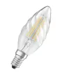 OSRAM Star LED gyertya izzó, átlátszó üveg búra, E14 foglalat, 4W, 2700K, 470lm, 4202
