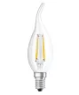 OSRAM Star LED gyertya izzó, átlátszó üveg búra, E14 foglalat, 4W, 2700K, 470lm, meleg fehér