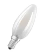 OSRAM Superstar LED gyertya izzó, matt búra, E14 foglalat, 5,9W, 2700K, 806lm, meleg fehér