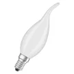 OSRAM Superstar LED gyertya izzó, matt búra, E14 foglalat, 4W, 2700K, 470lm, meleg fehér
