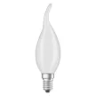 OSRAM Superstar LED gyertya izzó, matt búra, E14 foglalat, 4W, 2700K, 470lm, meleg fehér