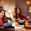 OSRAM Star+ LED kisgömb izzó, kisgömb forma, E14 foglalat, 4,5W, 2700K, 470lm, meleg fehér