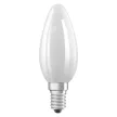 OSRAM Star LED gyertya izzó, matt üveg búra, E14 foglalat, 6,5W, 2700K, 806lm, meleg fehér