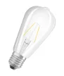 OSRAM Star LED edison izzó, körte forma, E27 foglalat, 2,5W, 2700K, 250lm, meleg fehér