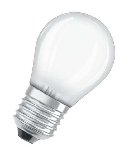 OSRAM Star LED kisgömb, matt üveg búra, 4W 470lm 2700K E27, átlagos élettartam: 15000 óra, fényszín: meleg fehér LED ST CL P 40 GL FR 4W 2700K E27 ( 4058075437067 )