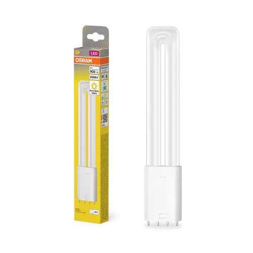OSRAM Dulux L LED kompakt fénycső, matt búra, 2G11 foglalat, 8W, 900lm, 3000K meleg fehér, 229mm