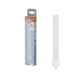 OSRAM Dulux S LED kompakt fénycső, matt búra, G23 foglalat, 6W, 700lm, 4000K semleges fehér, 220mm