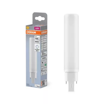 OSRAM Dulux D/E kompakt fénycső, G24q-3 foglalat, 10W, 4000K, 1100lm, természetes fehér