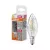 OSRAM Superstar+ dimmelhető LED gyertya izzó, átlátszó üveg, E14 foglalat, 3,4W, 4000K, 470lm
