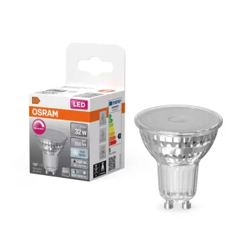 OSRAM Superstar+ dimmelhető LED izzó spot forma (PAR16), GU10, 4,1W, 350lm, 4000K semleges fehér