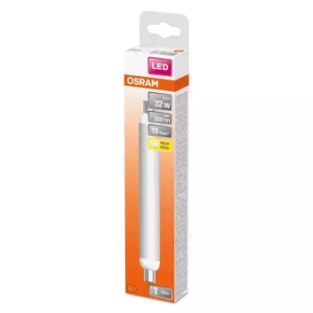 OSRAM LED lineáris izzó, matt plasztik búra, S15s foglalat, 4W, 2700K, 350lm, meleg fehér