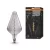 OSRAM Vintage 1906 dimmelhető LED AW193 izzó, füst üveg búra, E27, 4W, 140lm, 1800K extra meleg