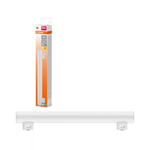OSRAM Base LED izzó, lineáris forma, matt búra, S14s foglalat, 3,5W, 370lm, 2700K meleg fehér