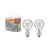 OSRAM Base LED izzó, classic forma, üveg búra, E27 foglalat, 5,9W, 600lm, 2700K meleg fehér 2db