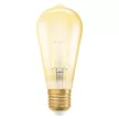 OSRAM LED edison izzó, körte forma, E27 foglalat, 2,5W, 2500K, 225lm, meleg fehér