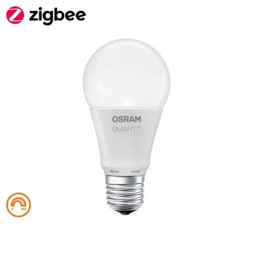 LEDVANCE SMART+ LED izzó, okos Zigbee, szabályozható, 8,5W, 2700K, IP20, E27 foglalat