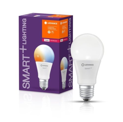 LEDVANCE SMART+ Zigbee vezérlésű LED fényforrás Classic forma szabályozható 85 W-os változtatható színhőmérséklet: fehér 2700-6500 K 810 lm IP20 15 000 óra E27 hangvezérelhető 4058075816534