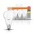 OSRAM Base LED izzó, classic forma, matt búra, E27 foglalat, 8W, 806lm, 2700K meleg fehér 4db