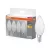 OSRAM Base LED gyertya izzó matt, E14 foglalat, 4,9W, 2700K, 470lm, meleg fehér, 4db csomag