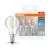 OSRAM Base LED kisgömb izzó, átlátszó üveg búra, E14 foglalat, 4W, 4000K, 470lm, hideg fehér