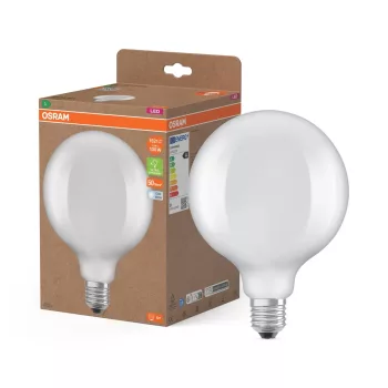 OSRAM Superstar+ LED Globe izzó, matt búra, E27 foglalat, 7,2W, 1521lm, 4000K semleges, filament