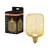 OSRAM DECOR FLAT LED négyzetes dekoratív izzó, fém házas, E27 foglalat, 3,5W, 300lm, 2700K, A-típus
