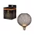 OSRAM DECOR FLAT LED gömb dekoratív izzó, fém házas, E27 foglalat, 3,5W, 300lm, 2700K, B-verzió