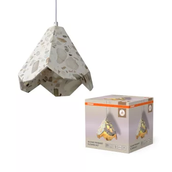  OSRAM Dekor Csillanás függő lámpa, beltéri, bézs, E27, terrazzo, IP20, hossz: 1500 mm ( 4058075846708 )