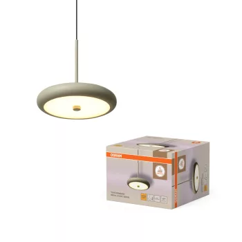   OSRAM Dekor Jojó LED függő lámpa 3000 K, beltéri, bézs, 390 lm, 6,5 W, 3000 K, acél, IP20, átmérő: 150 mm, hossz: 1890 mm ( 4058075846982 )
