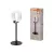OSRAM Dekor kör LED asztali lámpa, beltéri, fekete, 480 lm, 8,3 W, 3000 K / 4000 K / 6500 K, PMMA, IP20, átmérő: 160 mm, magasság: 440 mm, kattintásos színhőmérséklet-szabályozással ( 4058075847347 )