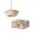 OSRAM Dekor csíkos függő lámpa, beltéri, bézs, E27, acél és polyester, IP20, átmérő: 405 mm, hossz: 1200 mm ( 4058075847965 )