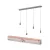 OSRAM Dekor Pálca függő lámpa, beltéri, bézs, 4 × E27, acél, IP20, hossz: 2200 mm ( 4058075848542 )