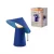 OSRAM Dekor Billenthető LED asztali lámpa, beltéri, kék, 70 lm, 3,5 W, 3000 K, filc, IP20, átmérő: 235 mm, magasság: 255 mm, érintéses dimmelhető ( 4058075848566 )