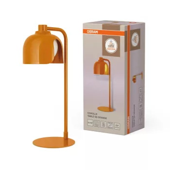   OSRAM Dekor Szirom asztali lámpa, beltéri, narancs, G9, acél és üveg, IP20, magasság: 400 mm ( 4058075848962 )