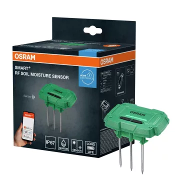 OSRAM SMART+ WiFi talajnedvesség-szenzor zöld, IP67 kültéri, 3 mérőszondával, öntözésvezérlőhöz