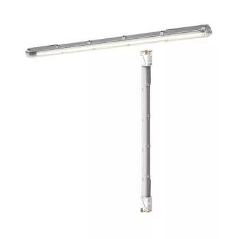   OSRAM Damp Proof Value por- és páramentes integrált LED lámpatest, beltéri, szürke, 1300 lm, 16 W, 4000 K, ABS, IP65, hossz: 1277 mm ( 4058075851221 )