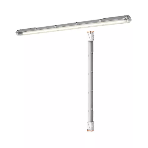 OSRAM Damp Proof Value por- és páramentes integrált LED lámpatest, beltéri, szürke, 1300 lm, 16 W, 4000 K, ABS, IP65, hossz: 1277 mm ( 4058075851221 )