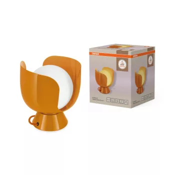   OSRAM Dekor Szirom asztali lámpa, beltéri, narancs, E14, acél, IP20, átmérő: 200 mm, magasság: 210 mm ( 4058075851788 )