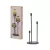 OSRAM Dekor pálca álló lámpa, beltéri, sötétszürke, 3 × E27, acél, IP20, átmérő: 320 mm, magasság: 780 mm, dimmelhető ( 4058075851894 )