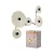 OSRAM Decor Plisse redőzött oldalfali lámpa, beltéri, bézs, 5 × E27, acél, IP20, hossz: 1120 mm ( 4058075851979 )
