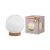 OSRAM Dekor üveglampion asztali lámpa, beltéri, fa dekor, E27, gumifa, IP20, átmérő: 310 mm, magasság: 335 mm ( 4058075852112 )