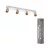 OSRAM Brick mennyezeti / fali állítható fa spot lámpa 4 fejes, beltéri, fa dekor, fehér, 4 × GU10, acél és gumifa, IP20, hossz: 520 mm ( 4058075852563 )