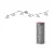 OSRAM Vase mennyezeti / fali állítható spot lámpa 6 fejes, beltéri, króm, csiszolt nikkel, 6 × G9, acél, IP20, hossz: 1504 mm ( 4058075853089 )
