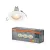 OSRAM beépíthető spot lámpa, beltéri, fehér, GU10, alumínium, IP20, átmérő: 77 mm, 3 db-os szett ( 4058075853294 )
