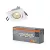 OSRAM beépíthető négyszögletes állítható spot lámpa, beltéri, homokfehér, GU10, alumínium, IP20, méret: 85 × 85 mm, 3 db-os szett ( 4058075853591 )