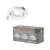 OSRAM beépíthető LED spot lámpa, beltéri, fehér, 220 lm, 4,9 W, 2700 K, alumínium és műanyag, IP20, átmérő: 90 mm, 3 db-os szett, dimmelhető ( 4058075853812 )