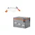 OSRAM keskeny beépíthető LED spot és downlight, beltéri, fehér, 240 lm, 4,5 W, 4000 K, PA, IP20, átmérő: 85 mm, 3 db-os szett ( 4058075853874 )