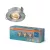 OSRAM beépíthető spot lámpa IP65, beltéri, szatén nikkel, GU10, alumínium, IP65, átmérő: 85 mm, 3 db-os szett ( 4058075854215 )