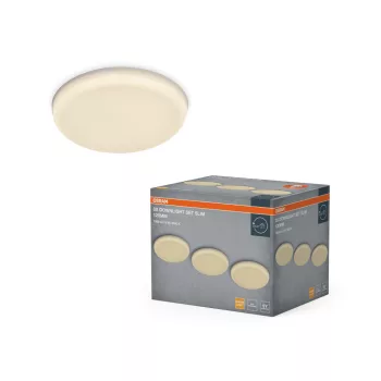   OSRAM LED downlight keskeny rugalmas furatméretű, beltéri, fehér, 810 lm, 9 W, 3000 K, acél, IP20, átmérő: 120 mm, 3 db-os szett ( 4058075854376 )